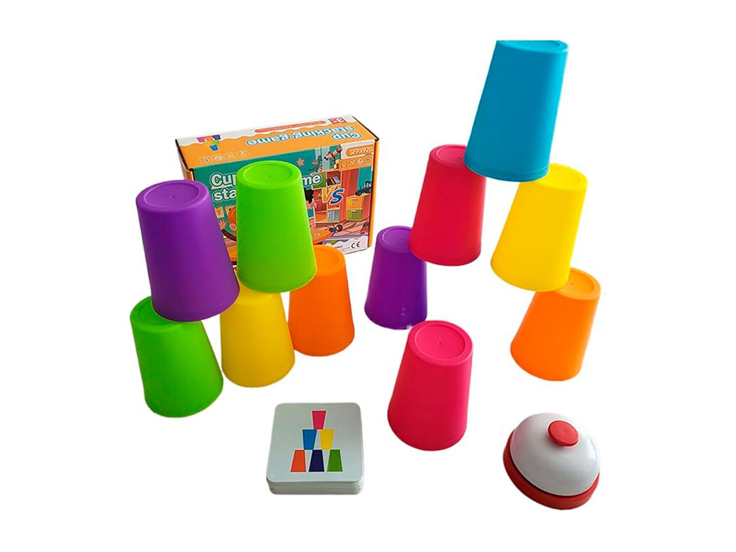 Juego de apilar vasos